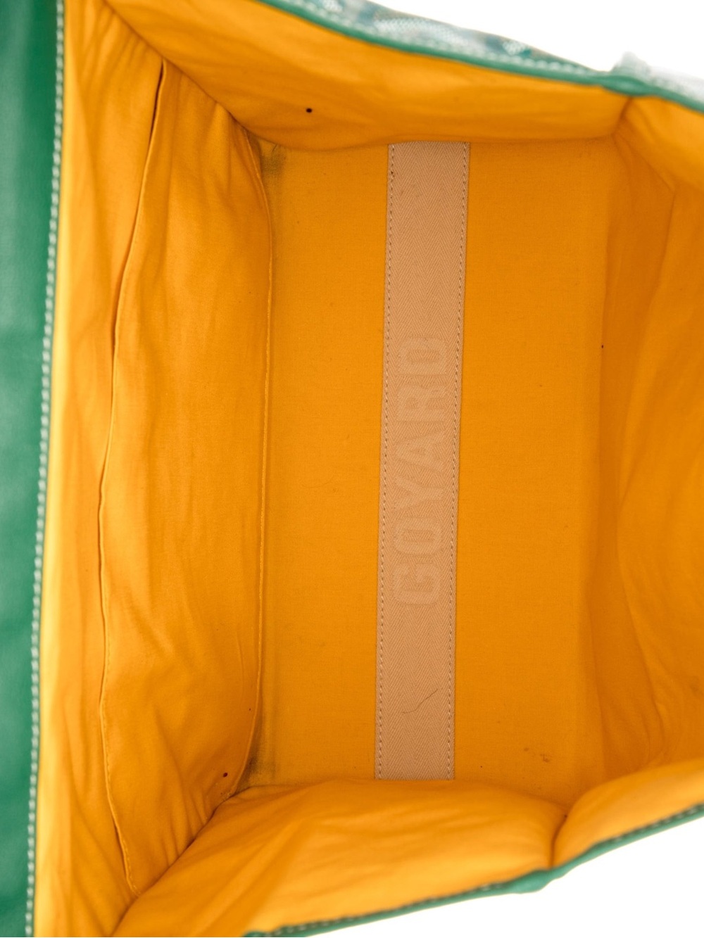 Goyard Saint Leger Green Backpack - Picture 6 of 6